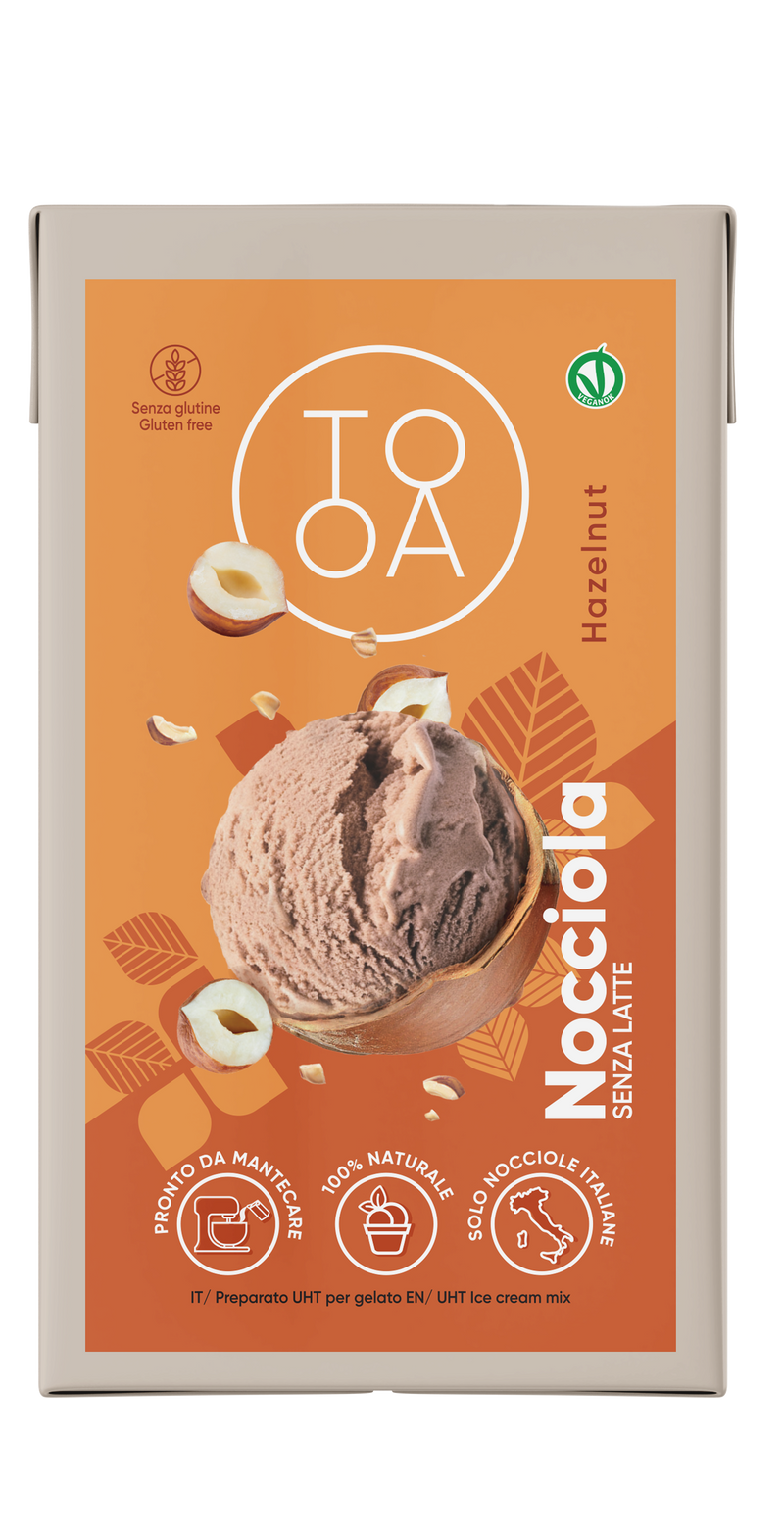 Gelato Nocciola Vegana 1 L